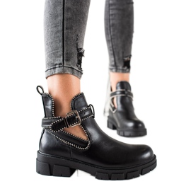 Bestelle Nazouvací módní dělnice černý