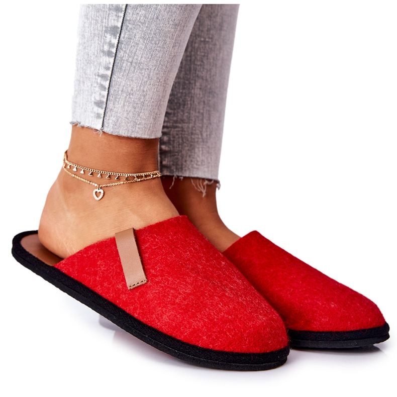 Big Star Dámské domácí pantofle Panto Fino II267002 červenohnědé hnědý