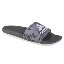 Pantofle Adidas Adilette Comfort M F34727 šedá Pantofle Adidas Adilette Comfort M F34727 šedá