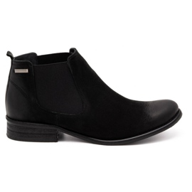 Exquisite Kožené boty Jodhpur boots 835EX černé černá Exquisite Kožené boty Jodhpur boots 835EX černé černá