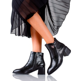 Filippo Stylové boty se zateplením černý