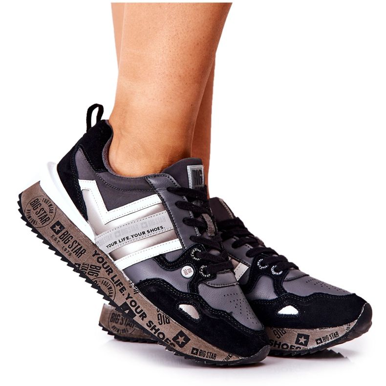 Dámská sportovní obuv Big Star II274300 Black černá