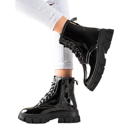 Sergio Todzi Black Trappers Na Platformě černý