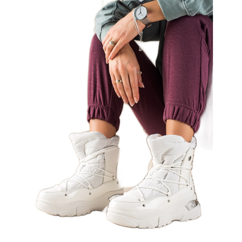 W. Potocki Klasické bílé sněhule Potocki bílý