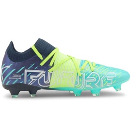Kopačky Puma Futura Z 1.2 Fg Ag M 106476 03 námořnická modrá, vícebarevná zelený