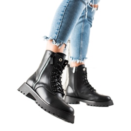 TRENDI Módní černé lapače černý