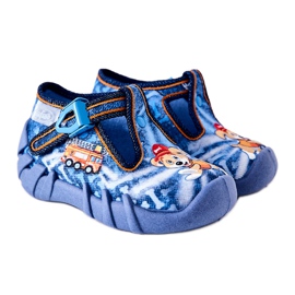 BEFADO S.A. Pantofle Inblu Male I Guard 110P354 Modré modrý