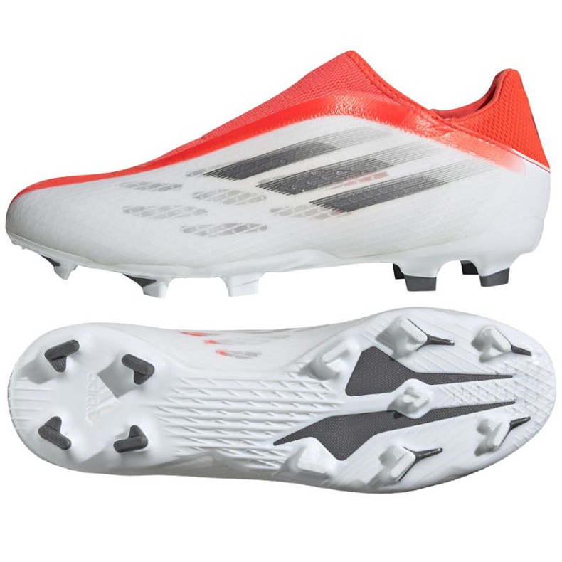 Kopačky Adidas X Speedflow.3 Ll Fg M FY3274 vícebarevný bílý
