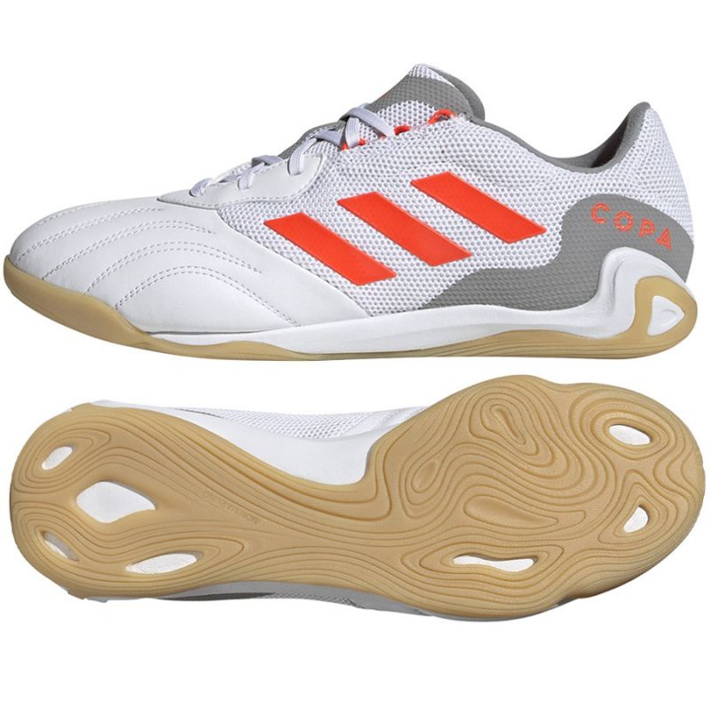 Adidas Copa Sense.3 V kopačkách Sala M FY6191 vícebarevný bílý Adidas Copa Sense.3 V kopačkách Sala M FY6191 vícebarevný bílý