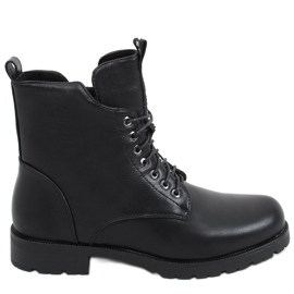 Ango Black šněrovací dělníci černá Ango Black šněrovací dělníci černá