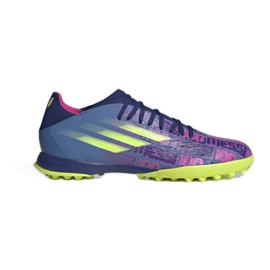 Kopačky Adidas X Speedflow Messi.3 Tf M FY6896 námořnická modrá, vícebarevná blues a námořnická modř