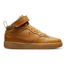 Bota Nike Court Borough Mid 2 Jr CD7782-701 hnědý červený