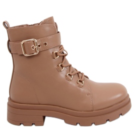 Vojenské boty Pomona Camel hnědý