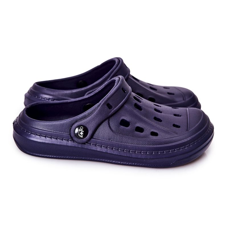 BEFADO S.A. Pánské pantofle Kroks Befado 154M003 Navy Blue námořnická modrá