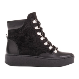 Marco Shoes Dámské kotníkové boty 1350b-679-001-4 černý