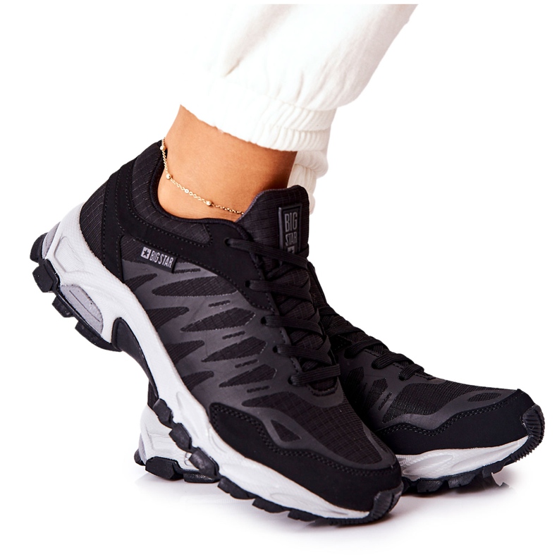 Sportovní boty Memory Foam Big Star GG274501 Black černá