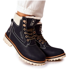 NEWS Dámské trapery Timberki Warmed Black Tiempo černý