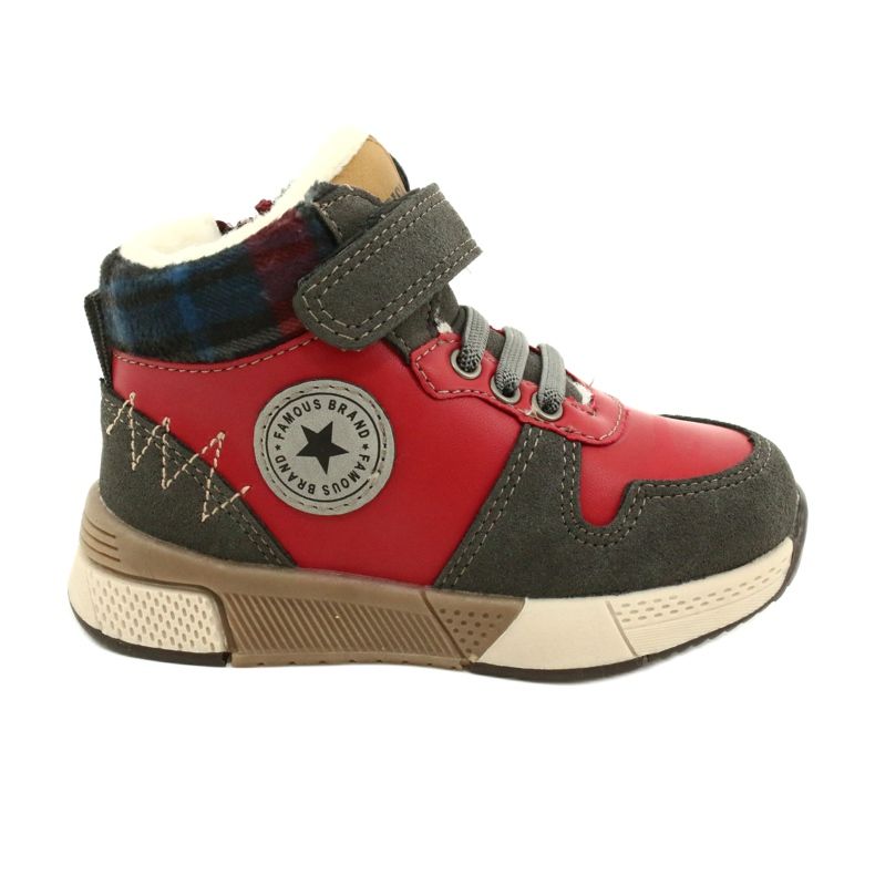 American Club Chlapci chlapci s kožešinou amerického klubu GC27 Red červené