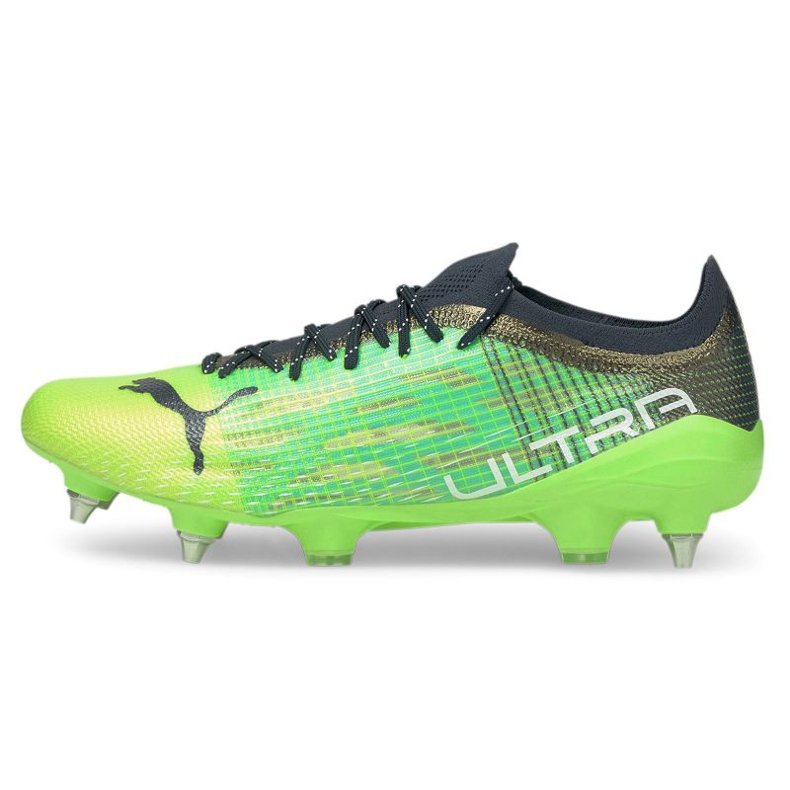 Kopačky Puma Ultra 1.3 Mx Sg M 106513-03 zlatá, zelená zelená