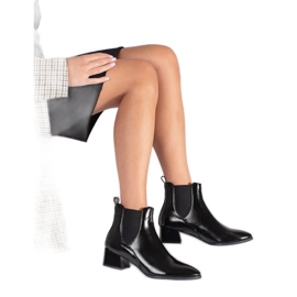 Elegantní Chelsea boty Sergio Leone černý