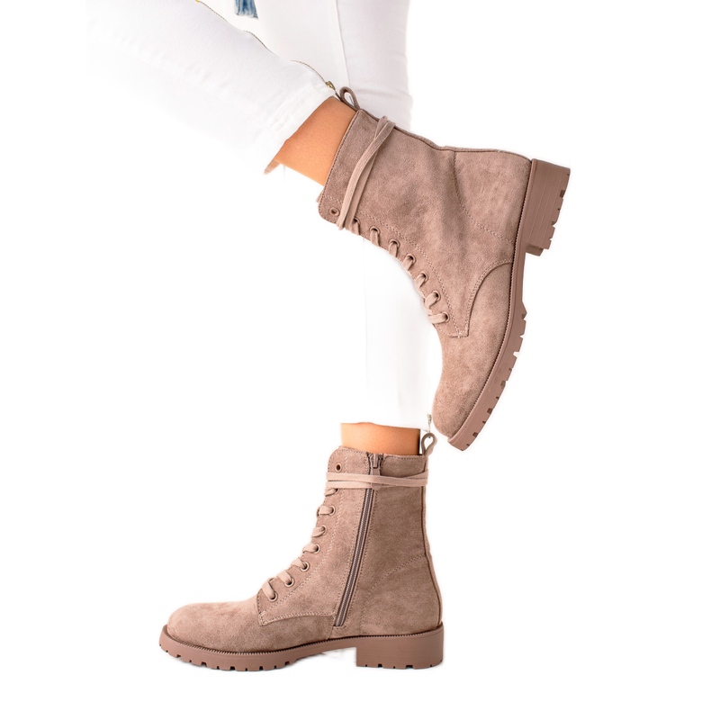 Bestelle Semišové lapače béžový