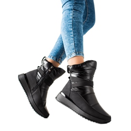 Weide Klasické sněhové boty černý