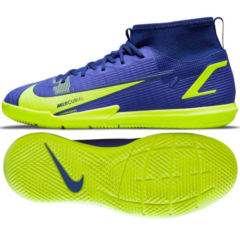Kopačky Nike Mercurial Superfly 8 Academy Ic Jr CV0784 474 vícebarevný modrý Kopačky Nike Mercurial Superfly 8 Academy Ic Jr CV0784 474 vícebarevný modrý