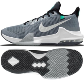 Basketbalová bota Nike Air Max Impact 3 M DC3725 002 šedá odstíny šedé