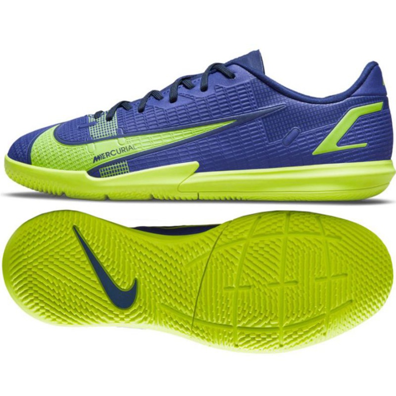 Kopačky Nike Mercurial Vapor 14 Academy Ic Jr CV0815 474 vícebarevný modrý