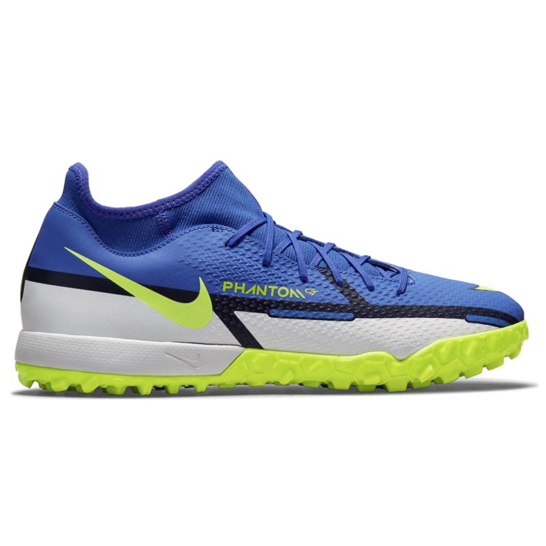 Kopačky Nike Phantom GT2 Academy Df Tf M DC0802-570 vícebarevný modrý Kopačky Nike Phantom GT2 Academy Df Tf M DC0802-570 vícebarevný modrý