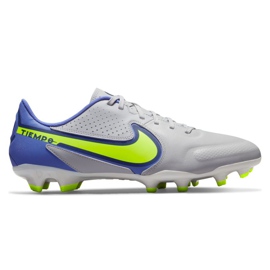 Kopačky Nike Tiempo Legend 9 Academy Mg M DA1174-075 šedá, modrá šedé