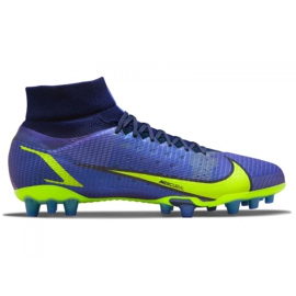Kopačky Nike Superfly 8 Pro Ag M CV1130-574 námořnická modř námořnická modř