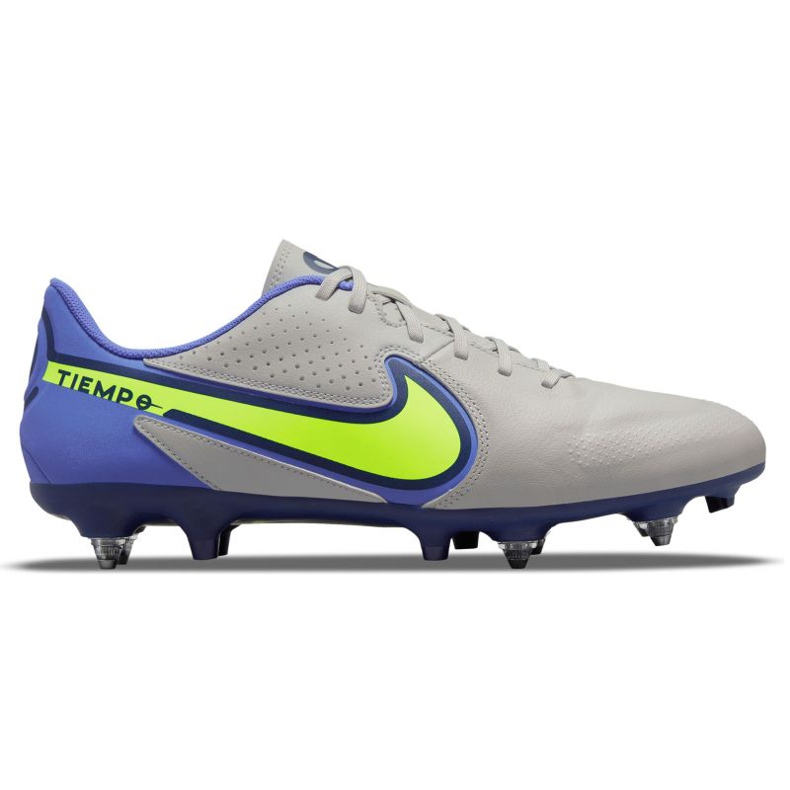 Kopačky Nike Tiempo Legend 9 Academy SG-Pro Ac M DB0628-075 šedá, modrá šedá