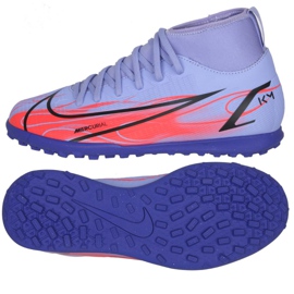Kopačky Nike Mercurial Superfly 8 Club Km Tf Jr DB0934 506 vícebarevný fialová
