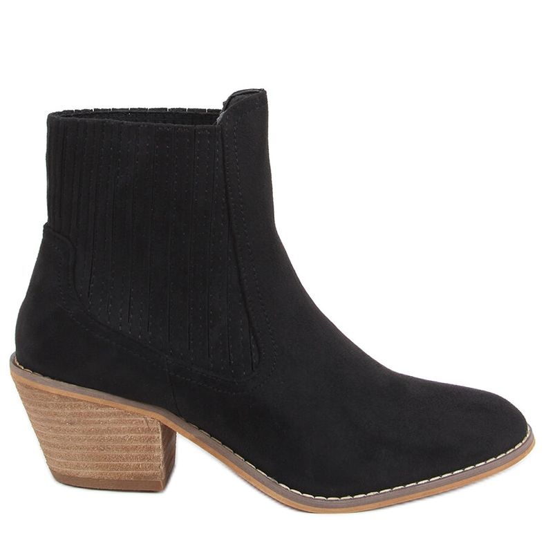 Kovbojské boty Korsa Black černá Kovbojské boty Korsa Black černá