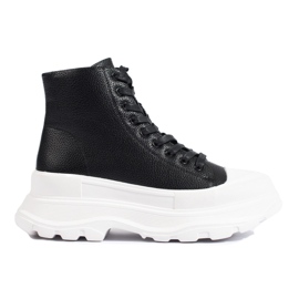 Seastar Tenisky Na Platformě černý