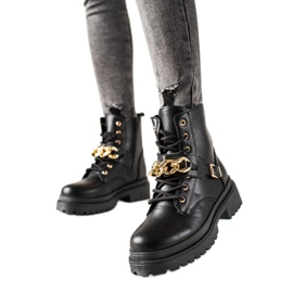 Pohodlné módní dělnice černý