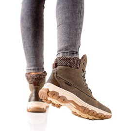 Goodin Teplé lapače hnědý zelený