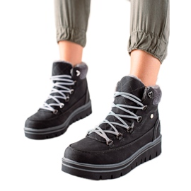 Goodin Pohodlné Casual Trappers černý