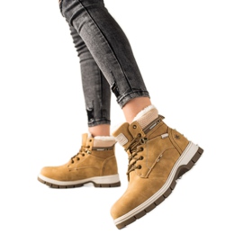 Goodin Pohodlné sportovní trapery hnědý