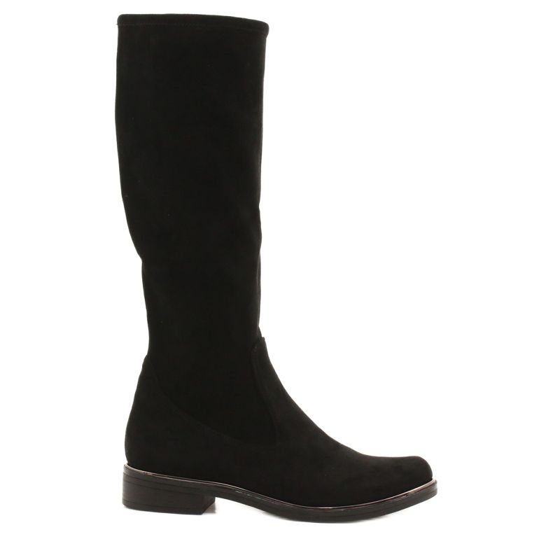 Caprice Black Stretch dámské boty 25512-41 044 černá