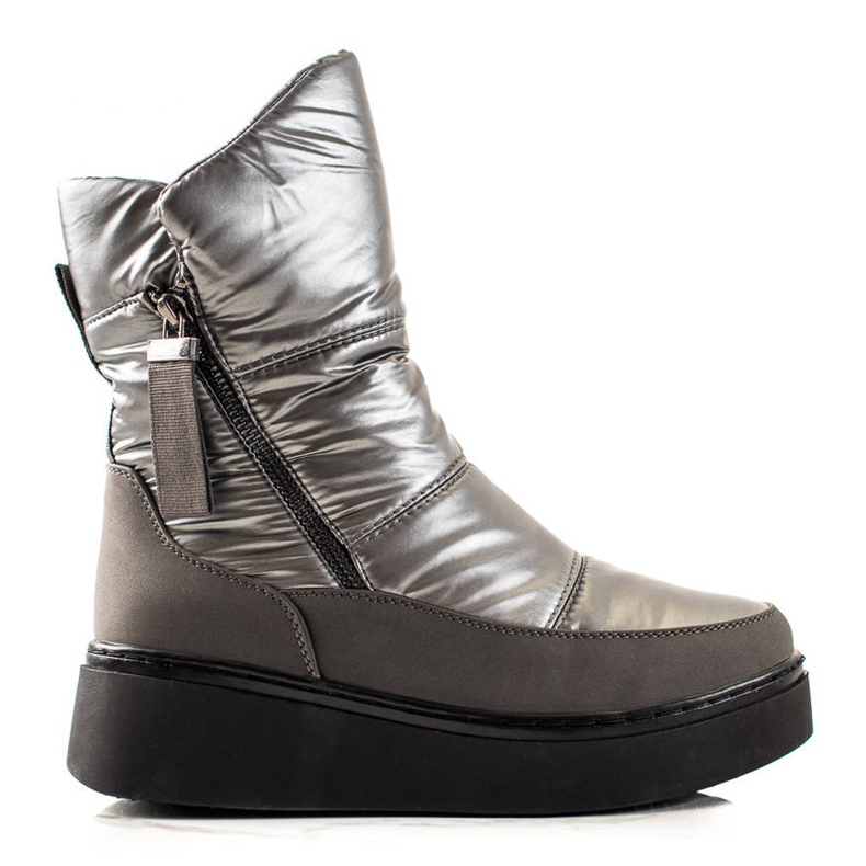 Weide Pohodlné teplé sněhule černá