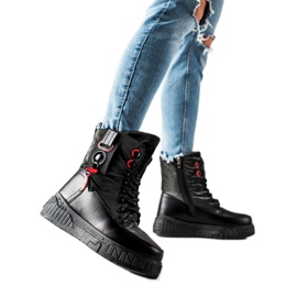 Seastar Teplé Sněhule Na Platformě černý