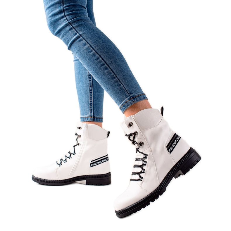 Groto Gogo Bílé teplé dělníky bílý