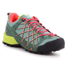 Trekové boty Salewa Ws Wildfire W 63486-5960 modrý zelený