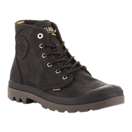 Boty Palladium Pampa Hi Wax U77222-008-M černá Boty Palladium Pampa Hi Wax U77222-008-M černá