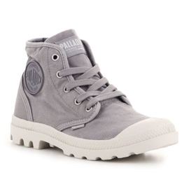 Palladium Us Pampa Hi F 92352-071-M Šedé flanelové boty šedá Palladium Us Pampa Hi F 92352-071-M Šedé flanelové boty šedá