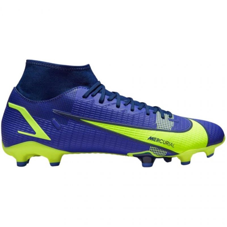 Kopačky Nike Mercurial Superfly 8 Academy FG / MG M CV0843 574 modrý modrý