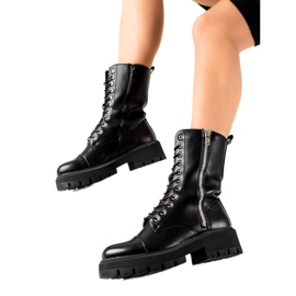 Seastar Holínky S Ozdobným Zipem černý