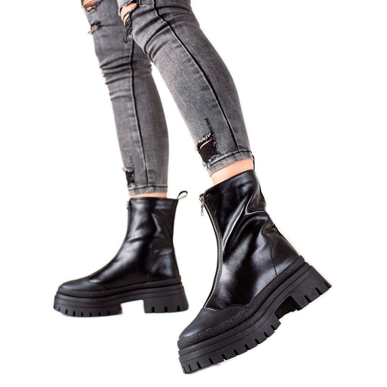 Seastar Klasické Workers Se Zipem černá